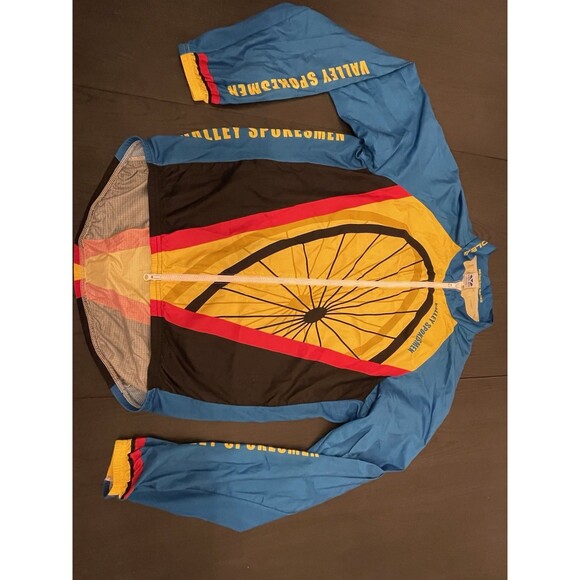 Voler Cycling Long Sleeve Jersey  Mens Size 2X-Large Made in USA - Picture 2 of 9